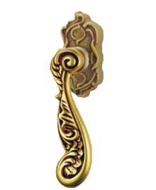 Ручка віконна Linea Cali Rococo ліва золото поліроване (Італія)