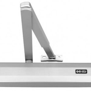 Доводчик дверний GU OTS 536 з фіксацією коричневий (Німеччина)