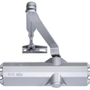 Доводчик дверний GU OTS 140 з фіксацією сріблястий (Німеччина)