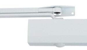 Доводчик дверний GU OTS 430 з фіксацією білий (Німеччина)