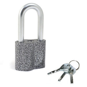 Замок навісний ASPECT ДТ-А-55-П-Д 3 ключа сірий (Україна)