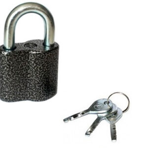 Замок навісний ASPECT ДТ-А-55П 3 ключа чорний (Україна)