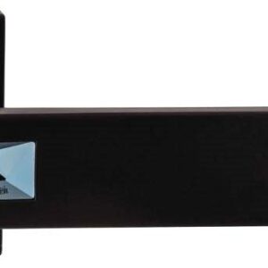 Ручка дверна ORO&ORO GALASSIA 108СR-15E чорний/блакитний металік (Італія)