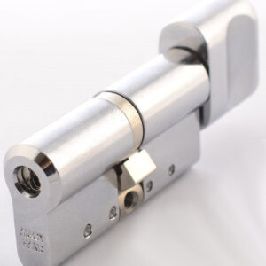 Циліндр для замка Abloy Protec2 ключ/тумблер (Фінляндія) 72 мм 41/31T, Матовий хром