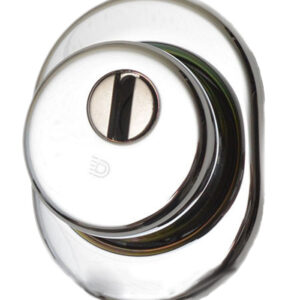 Захисна броненакладка врізна DiSec ВDS18 полірований хром (Італія)