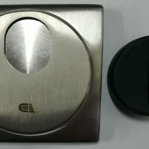 Захисна броненакладка DiSec MR-129K хром матовий (Італія)