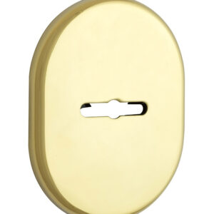 Накладка DiSec KT037 MATRIX OVAL латунь полірована (Італія)