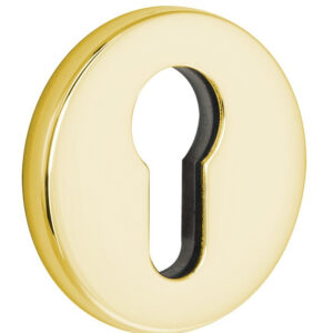 Накладка під циліндр DiSec KT038 ROUND латунь PVD (Італія)