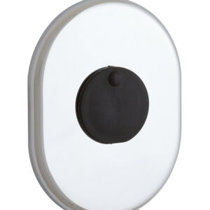 Накладка під сувальдний ключ DiSec KT088 MATRIX OVAL зі шторкою хром полірований (Італія)