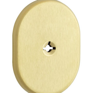 Накладка DiSec KT2112 OMEGA OVAL латунь матова (Італія)