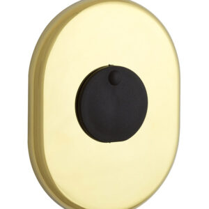 Накладка DiSec KT2140 OMEGA OVAL зі шторкою латунь pvd (Італія)