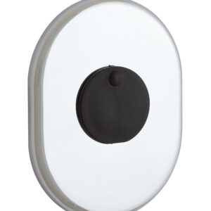 Накладка DiSec KT2140 OMEGA OVAL зі шторкою хром полірований (Італія)