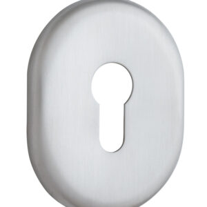 Накладка під циліндр DiSec KT3561 OVAL нержавіюча сталь матова (Італія)