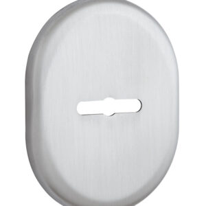 Накладка під сувальдний ключ DiSec KT3838 MATRIX OVAL нержавіюча сталь матова (Італія)