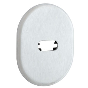 Накладка DiSec KT3839 LEVER KEY OVAL нержавіюча сталь матова (Італія)