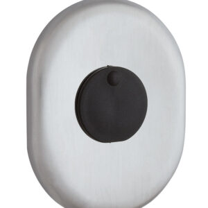 Накладка DiSec KT3855 OMEGA OVAL зі шторкою нержавіюча сталь матова (Італія)