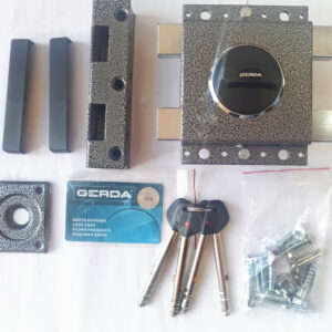 Замок накладний Gerda Tytan ZX GT8 довжина ключа 103мм антик (Польща)