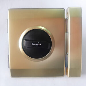 Замок накладний Gerda Tytan ZX Plus латунь сатин короткий ключ (5 кл.) (Польща)