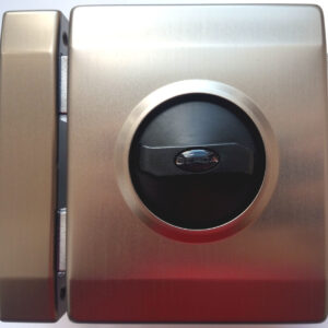 Замок накладний Gerda Tytan ZX Plus нікель короткий ключ (10 ключів) (Польща)