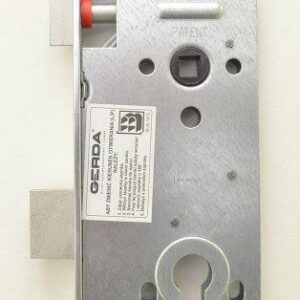 Міжкімнатний Замок врізний Gerda ZW 100 PZ 72/50 цинк білий (Польща)