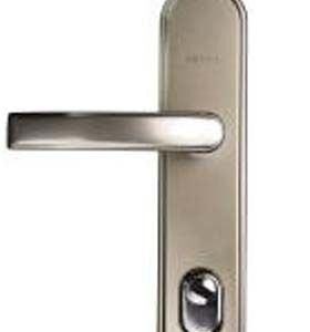 Ручка на планці Gerda TD 1000 72PZ анод платини (Польща)