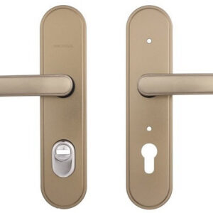 Ручка на планці Gerda TD 200 90PZ нікель сатин (Польща)