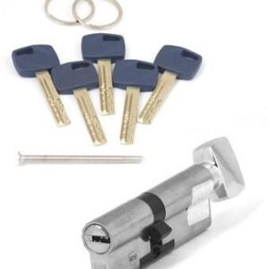 Циліндр APECS Premier XR-90(45/45C)-C15-Ni ключ/тумблер нікель (Китай)