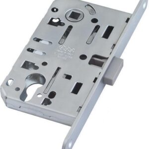 Замок міжкімнатний AGB MEDIANA POLARIS XT під циліндр хром (Італія)