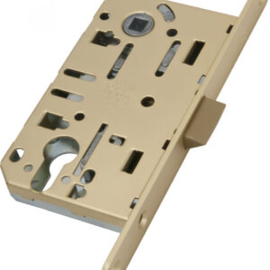 Замок міжкімнатний AGB MEDIANA EVOLUTION під циліндр матова латунь (Італія)