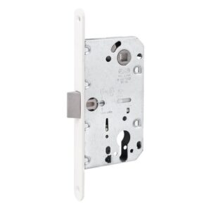 Замок міжкімнатний AGB MEDIANA EVOLUTION під циліндр білий (Італія)