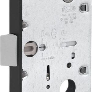 Замок міжкімнатний AGB MEDIANA EVOLUTION під циліндр чорний (Італія)