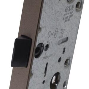 Замок міжкімнатний AGB MEDIANA EVOLUTION під циліндр бронза (Італія)