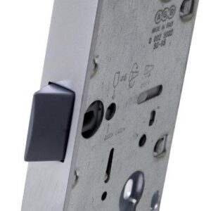 Замок міжкімнатний AGB MEDIANA EVOLUTION під циліндр матовий хром (Італія)