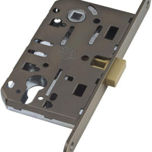 Замок міжкімнатний AGB MEDIANA POLARIS XT під циліндр бронза (Італія)