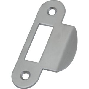 Відповідна планка з загнутим відбійником AGB Mediana Evolution матовий хром (Італія)