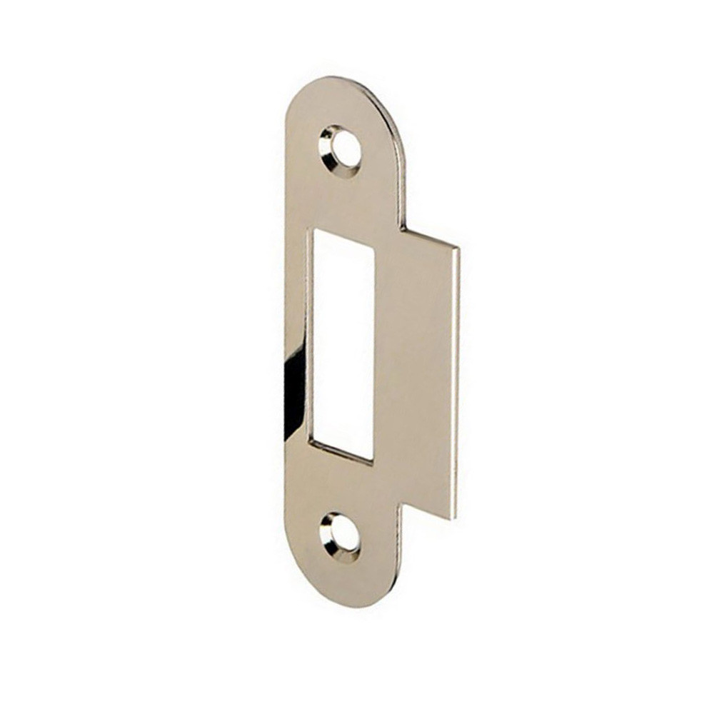 Відповідна планка з рівним відбійником AGB Mediana Evolution матовий хром (Італія)