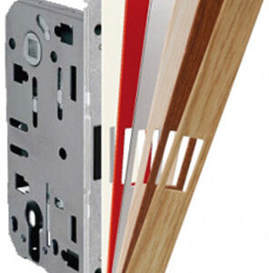 Замок міжкімнатний AGB REVOLUTION XT під циліндр цинк (Італія)