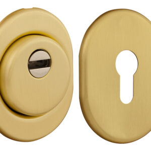 Захисна броненакладка DiSec ВDS16P матова латунь (Італія)