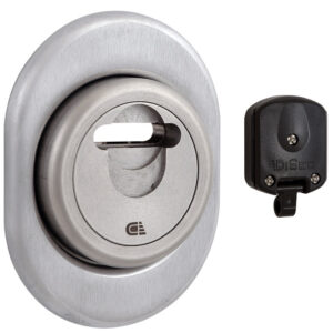 Захисна броненакладка DiSec 3GDM нержавіюча сталь (Італія)