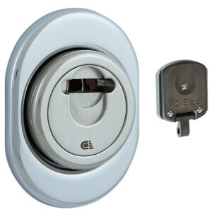 Захисна броненакладка DiSec 3GDM хром (Італія)