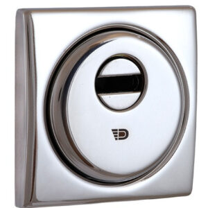 Захисна броненакладка врізна DiSec ВDS16PK хром (Італія)