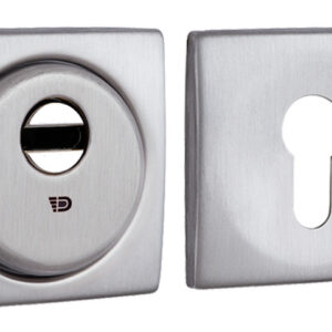 Захисна броненакладка врізна DiSec ВDS16K нержавіюча сталь (Італія)