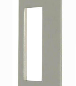 Відповідна планка з рівним відбійником AGB Mediana Evolution сатин (Італія)