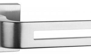 Ручка дверна на розетці Tupai CINTO 2 3044 RT хром матовий 96 (Португалія)