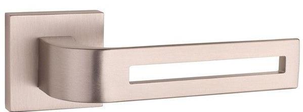 Ручка дверна на розетці Tupai CINTO 2 3044 RT нікель матовий (Португалія)