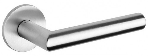 Ручка дверна на розетці Tupai 4002 R 5S хром матовий (Португалія)