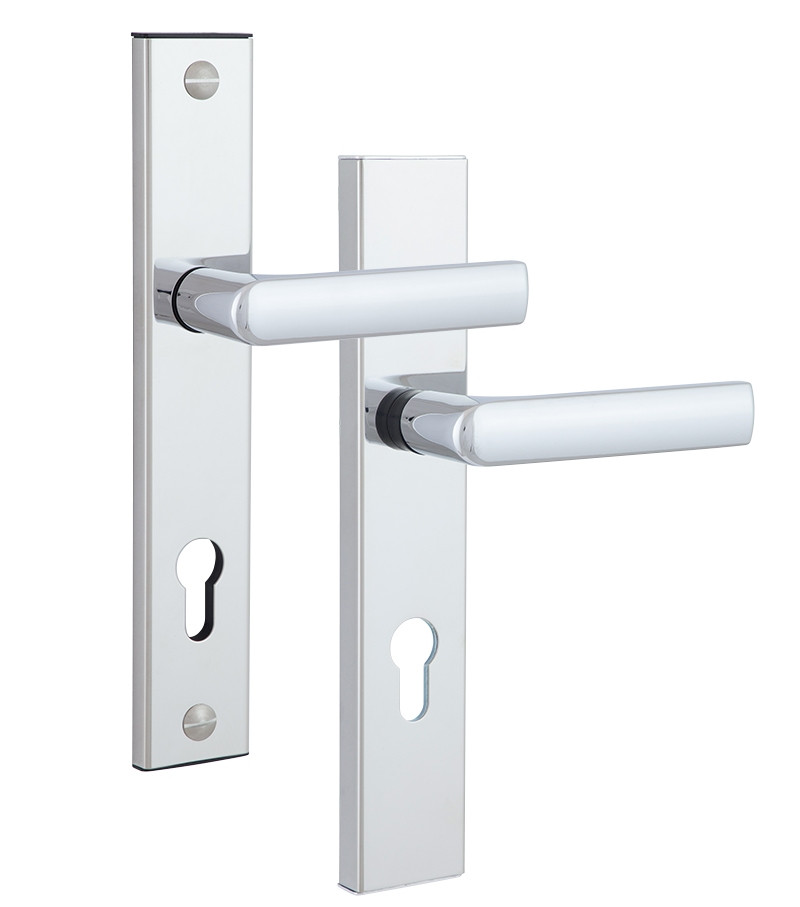 Захисна фурнітура ROSTEX 807 R mov-mov PZ PLATE 90 мм хром полірований (Чехія)