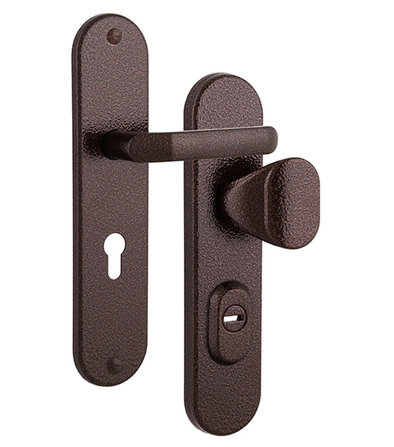 Захисна фурнітура ROSTEX UNIVERSAL R fix-mov 85 мм коричневий антик (Чехія)