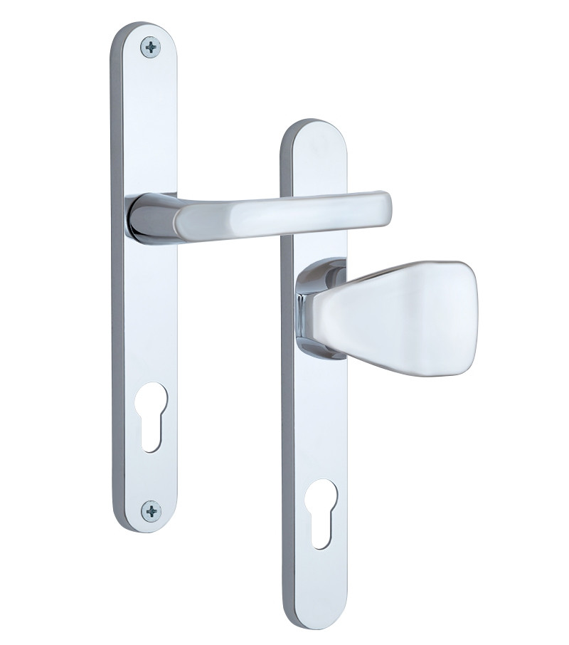 Захисна фурнітура ROSTEX PROFILE Z fix-mov PZ 85 мм хром полірований (Чехія)