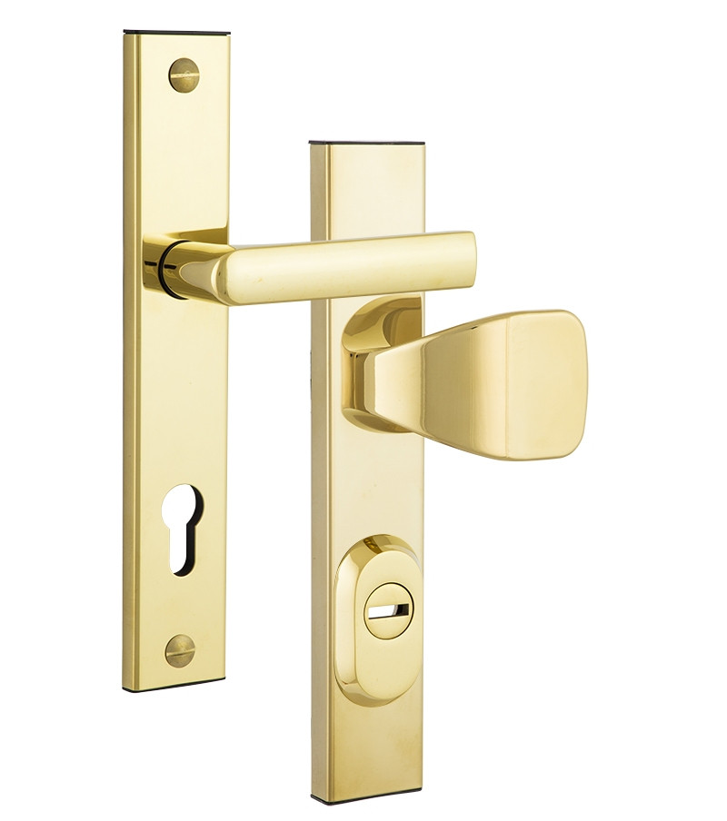 Захисна фурнітура ROSTEX R1/R4 R fix-mov 92 мм, титан pvd 22 мм 38-55 мм 3 клас (Чехія)